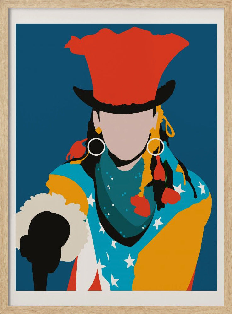 Boy George Minimalist Pop Art Poster